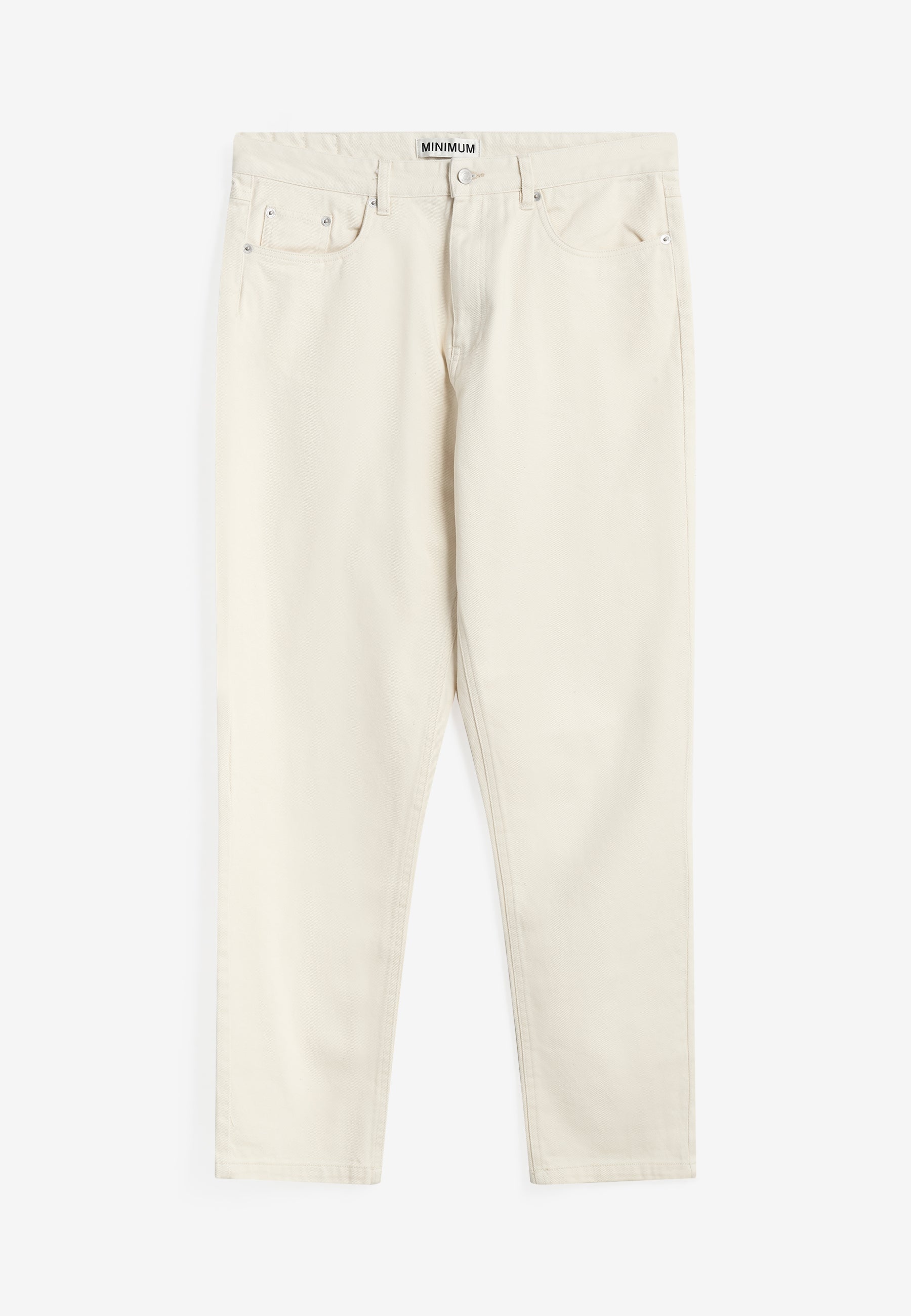 minimum male Arrow reg jeans 4579 Tapered Jeans 0701 Whisper white