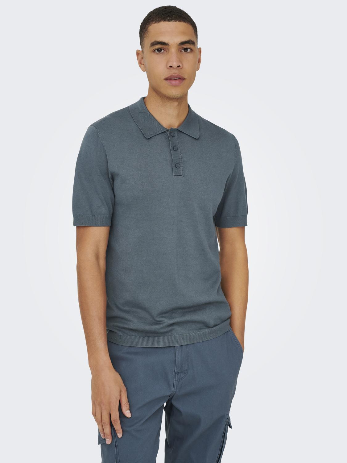 Onswyler Life Reg 14 Ss Polo Knit Noos
