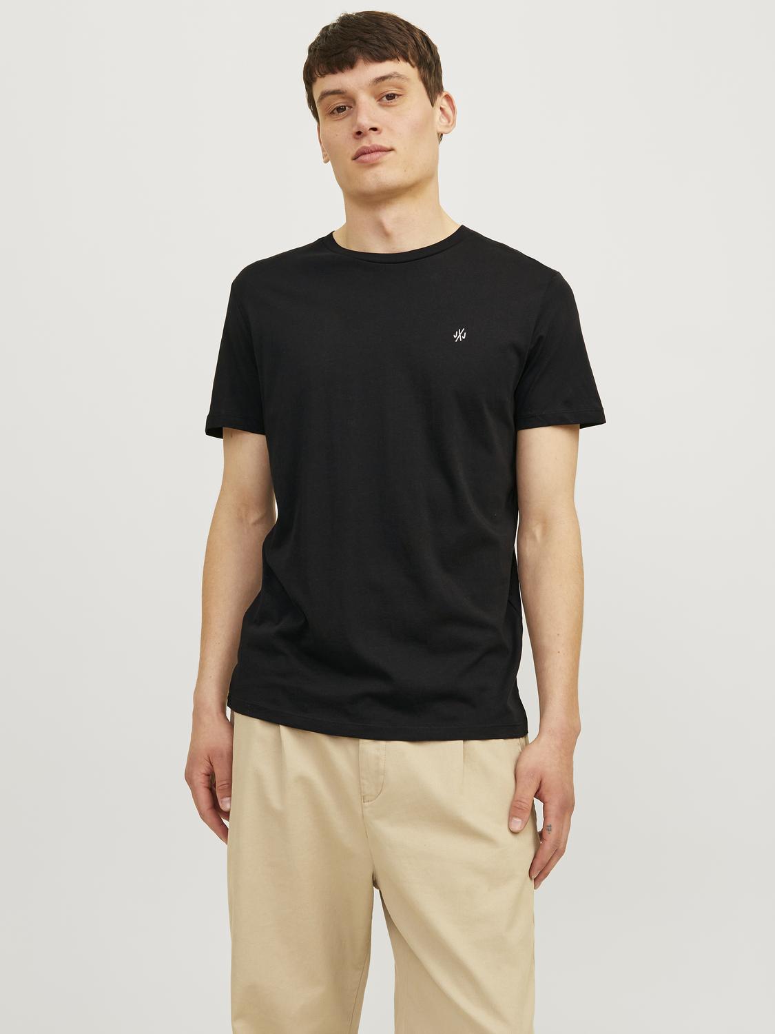 T-shirts - Jorjxj Tee Ss Crew Neck 5Pk Mp Noos - - Hr Ravn