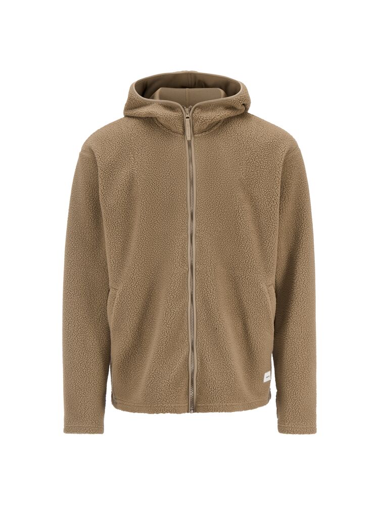 FLEECE - Join Pile Fleece FZ Hood M - - Hr Ravn