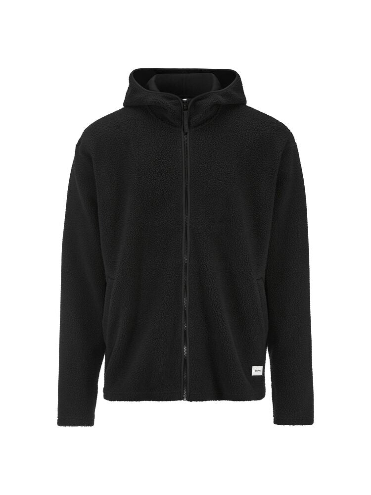 FLEECE - Join Pile Fleece FZ Hood M - - Hr Ravn