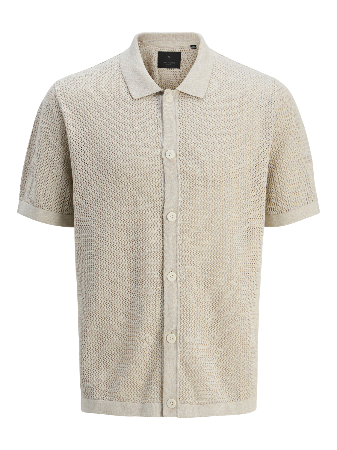 Cardigans - Jprblaarto Knit Polo Ss Ln - - Hr Ravn