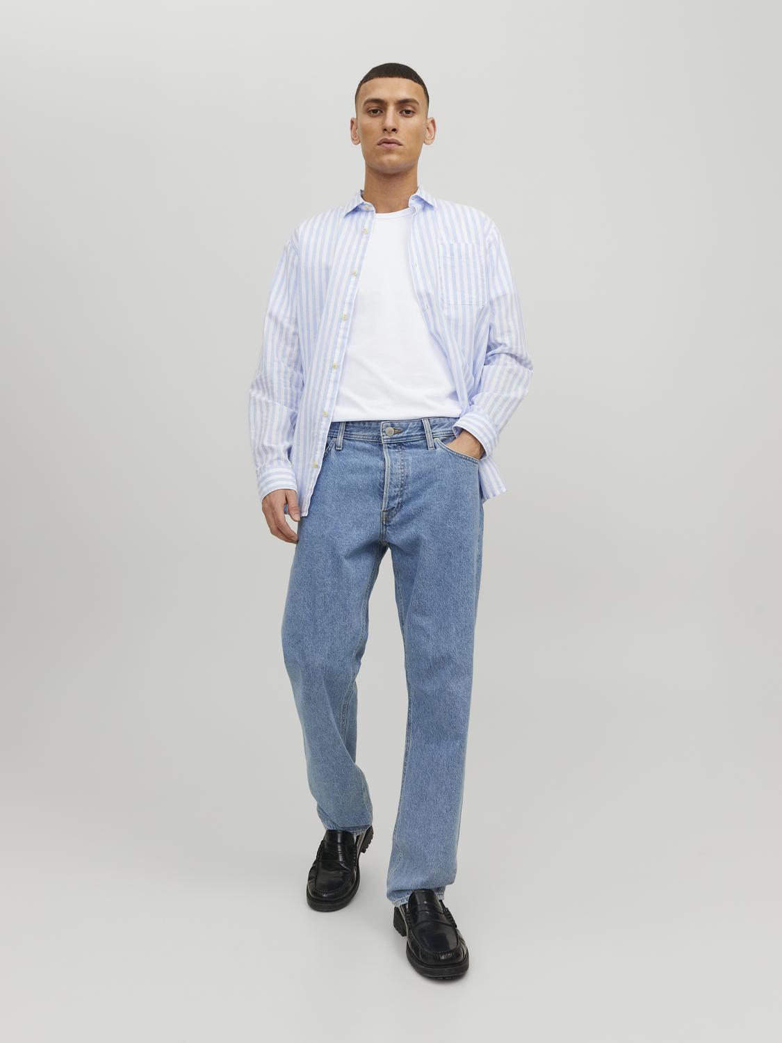 T-shirts - Jjebasic O-Neck Tee S/S Noos - - Hr Ravn