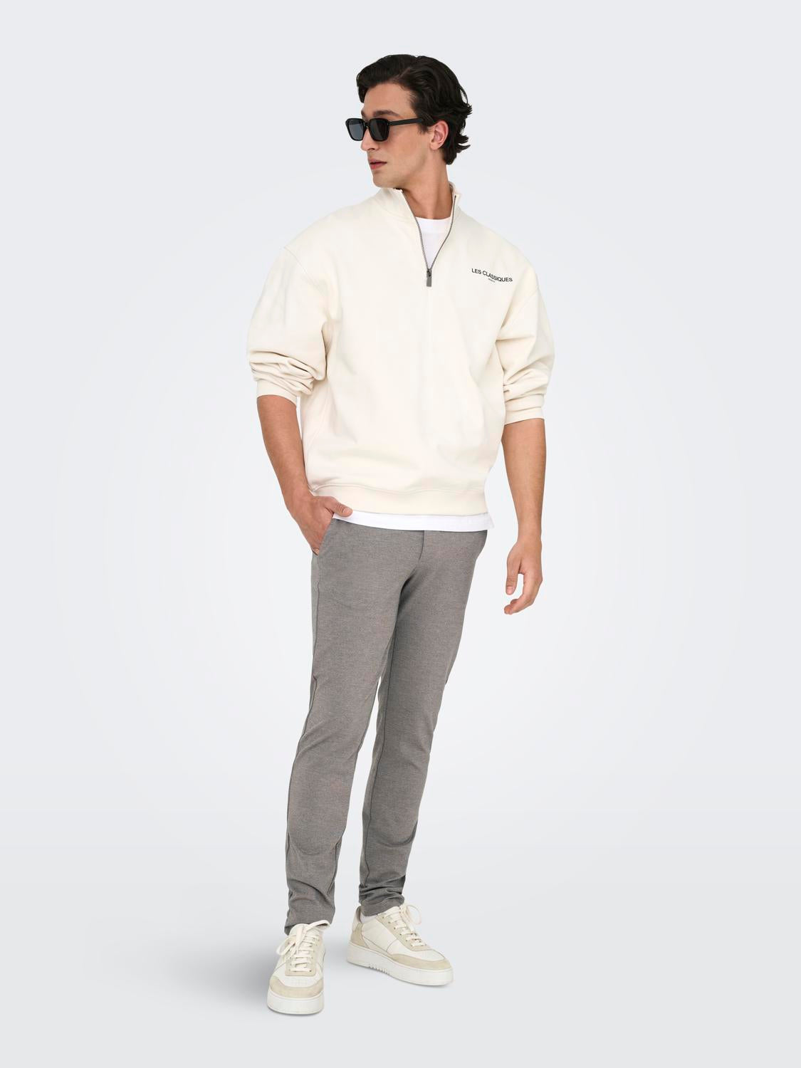 Only & Sons mens Onsmark Slim Tap Ditsy 2912 Pant Noos Onsmark Slim Tap