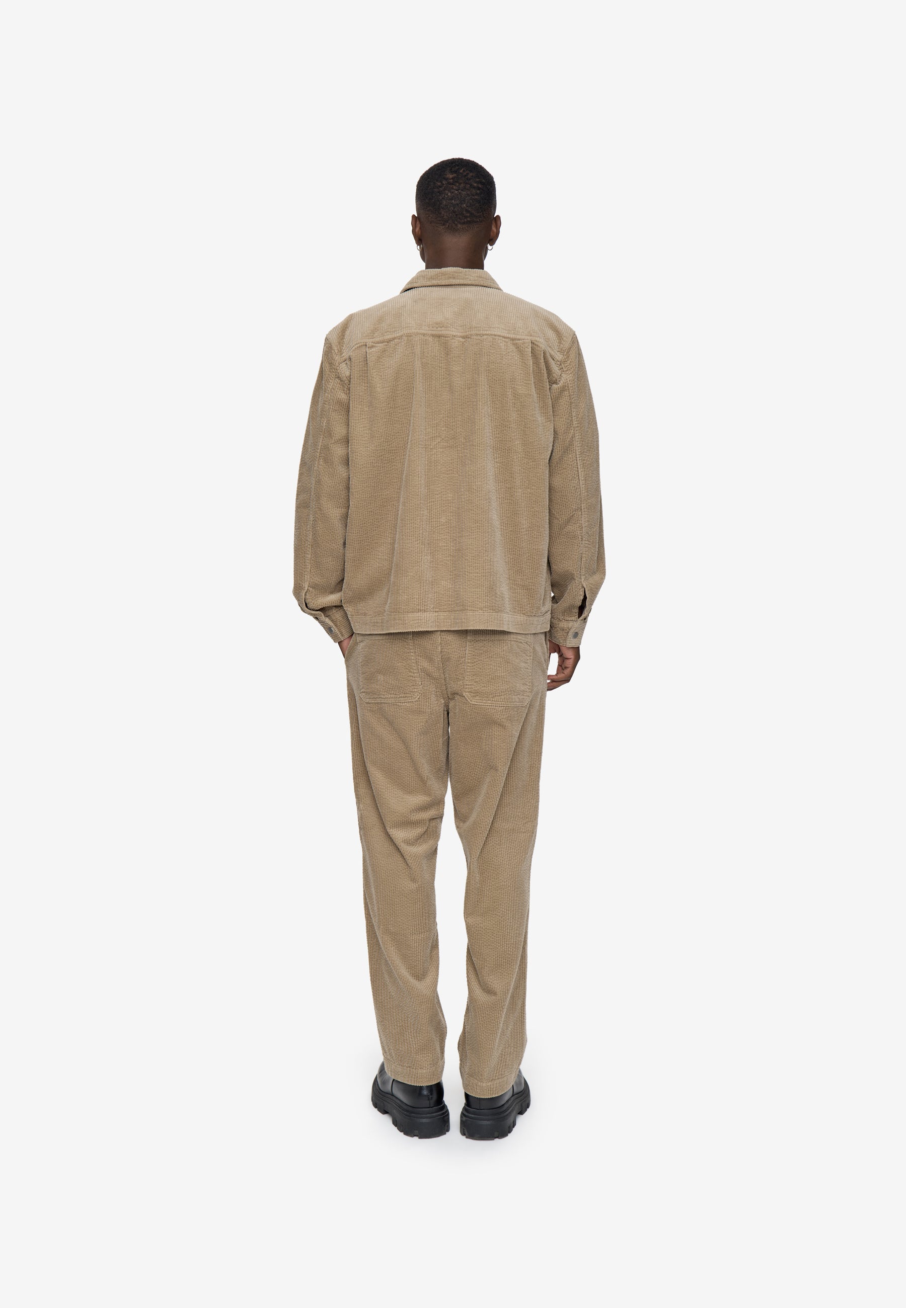 minimum male Cage Overshirt 3929 Overshirt 1609 Greige