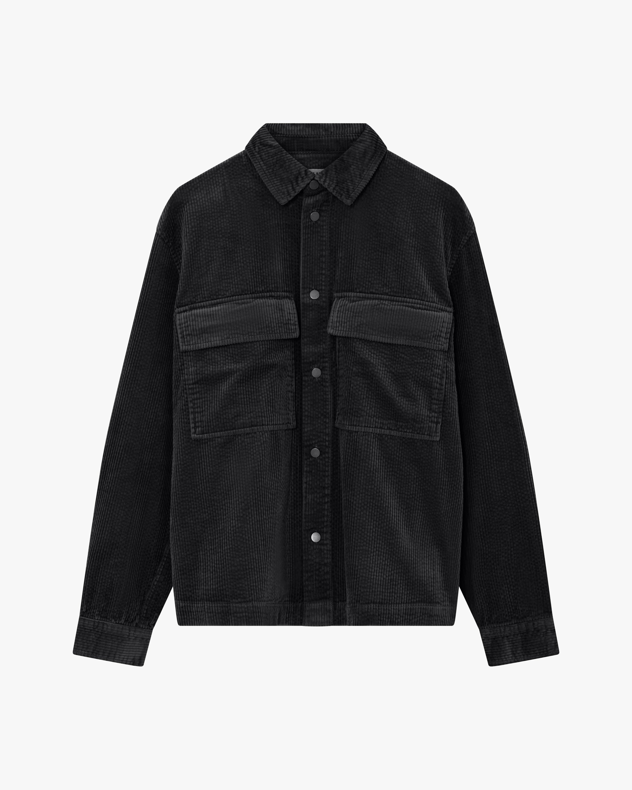 minimum male Cage Overshirt 3929 Overshirt 999 Black