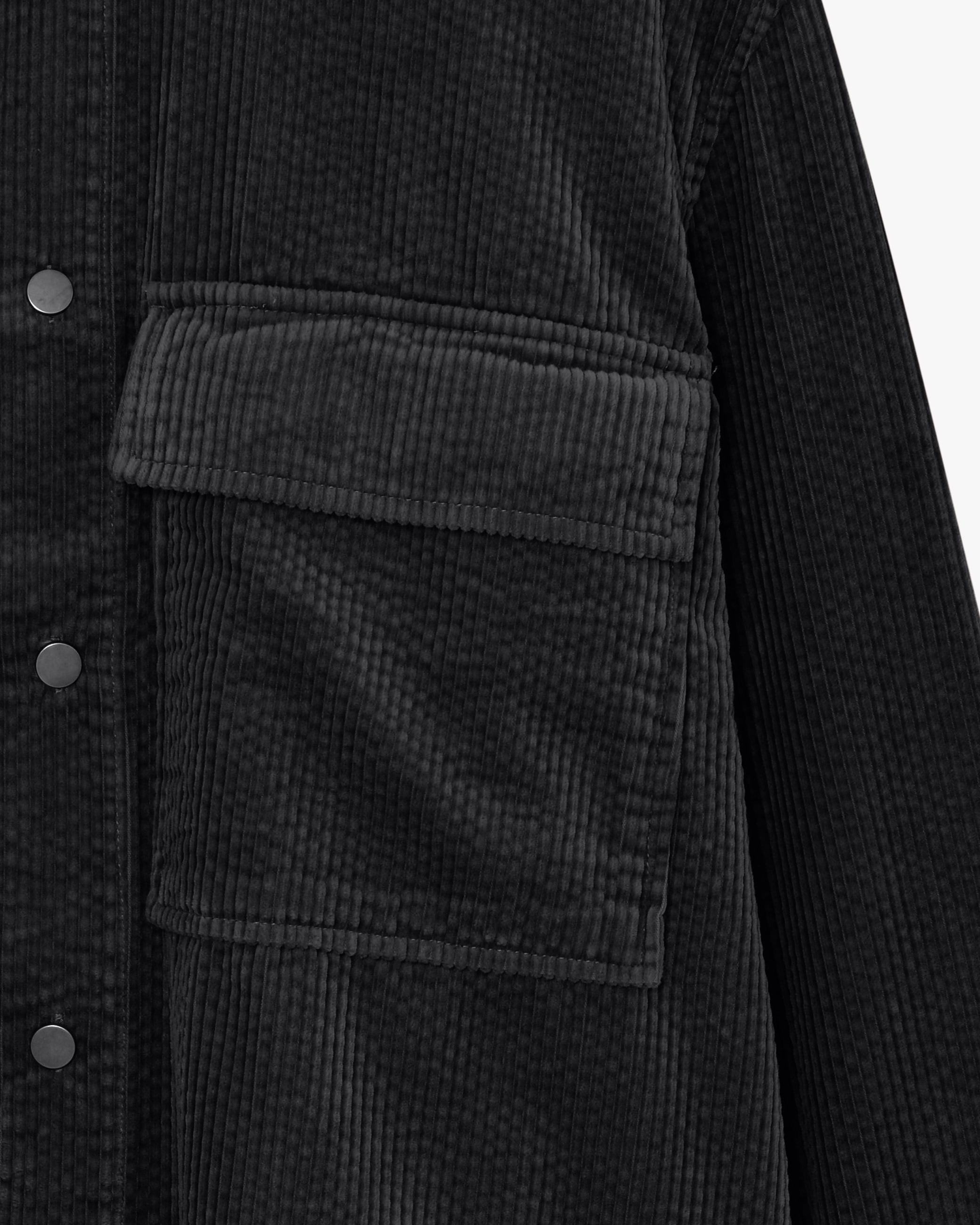 minimum male Cage Overshirt 3929 Overshirt 999 Black