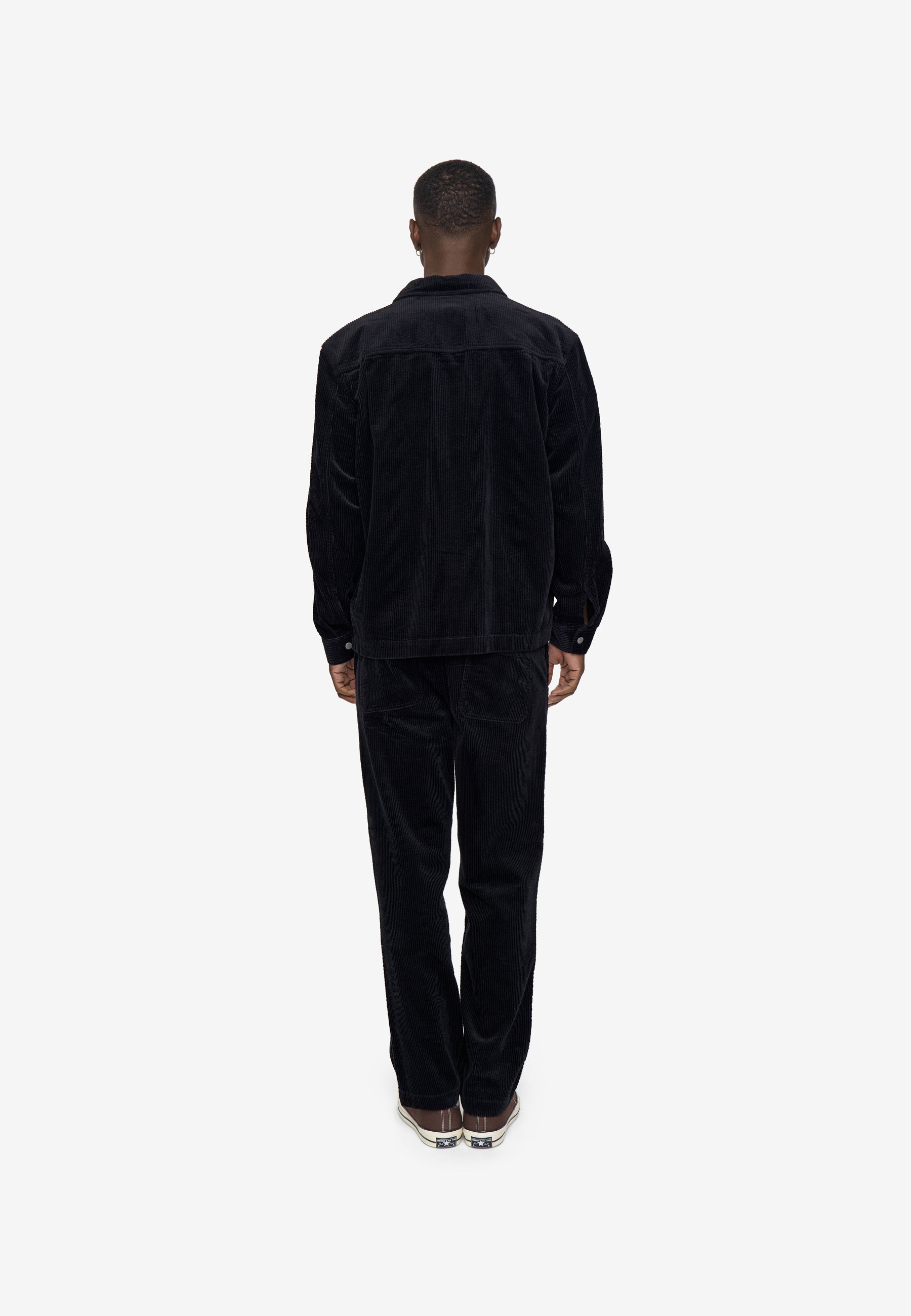 minimum male Cage Overshirt 3929 Overshirt 999 Black
