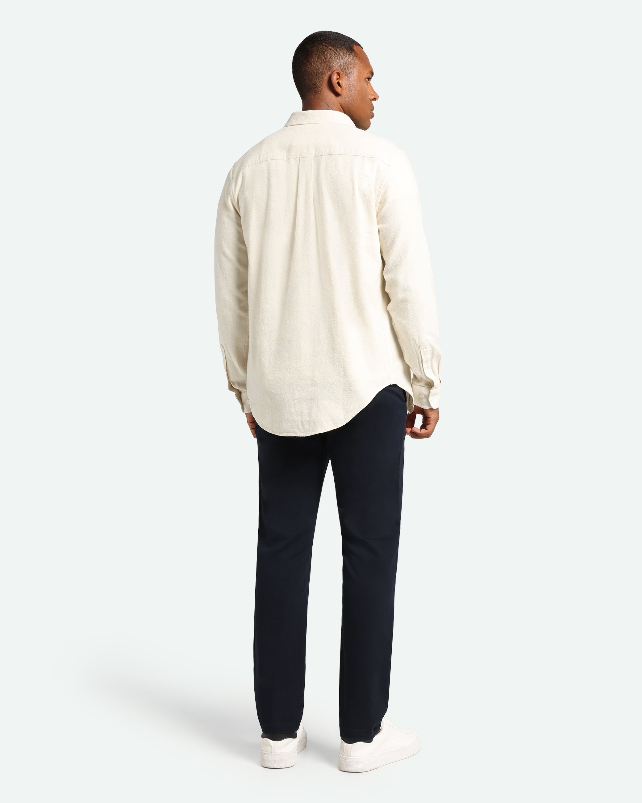 minimum male Colt 3760 Long Sleeved Shirt 004 Broken White