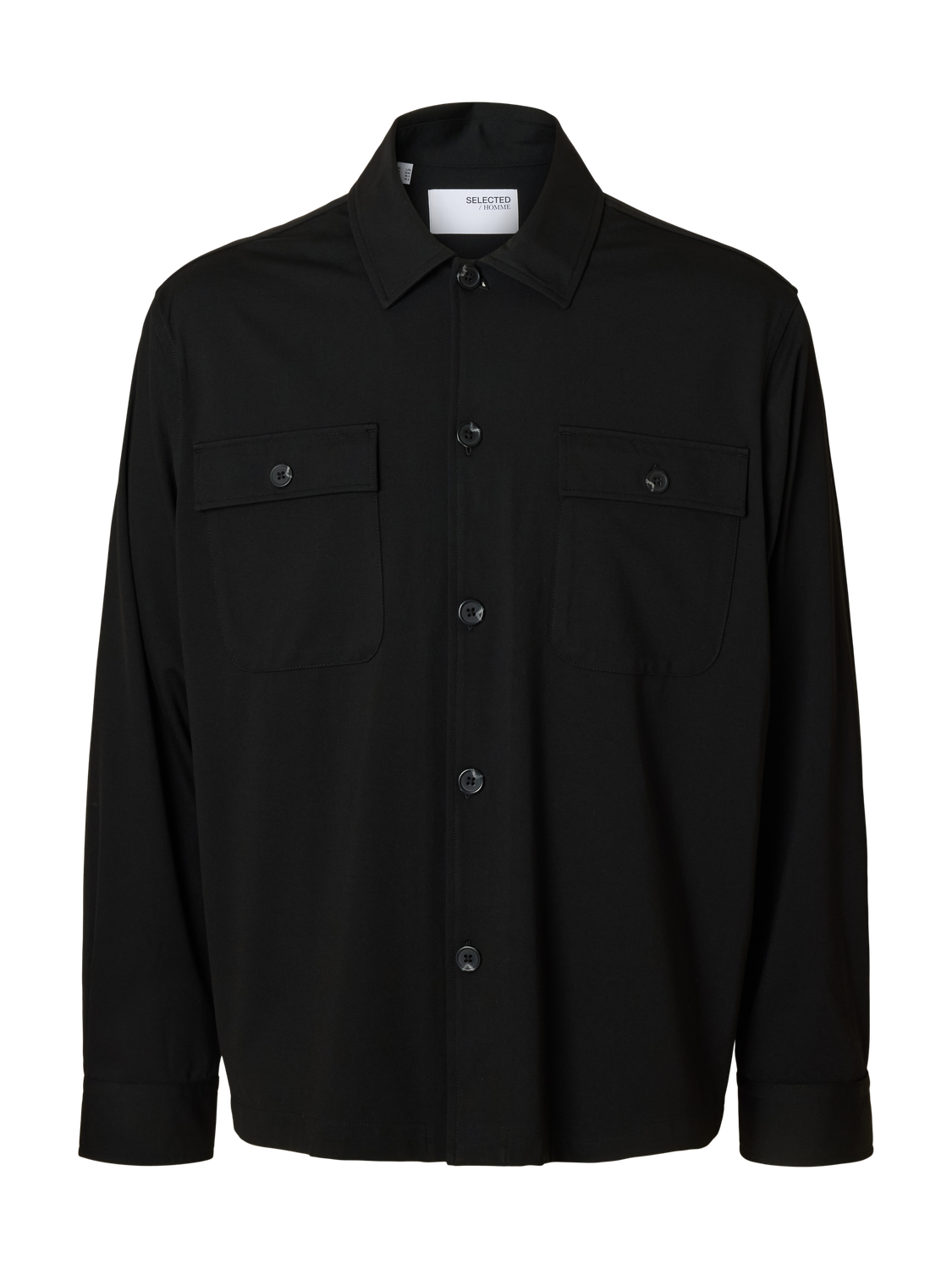 Shirts - Slhreg Lorent Bi-Stretch Overshirt Noos - - Hr Ravn