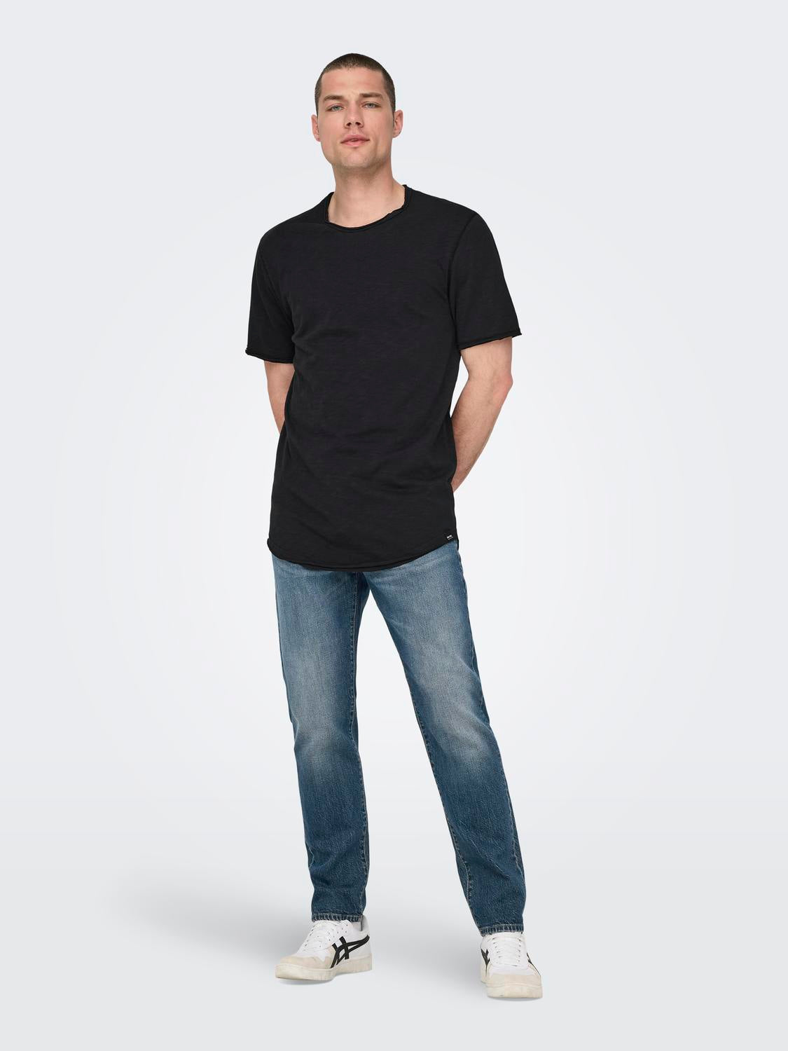 Wednesday Longy Ss T-skjorte Nf 7822 Noos