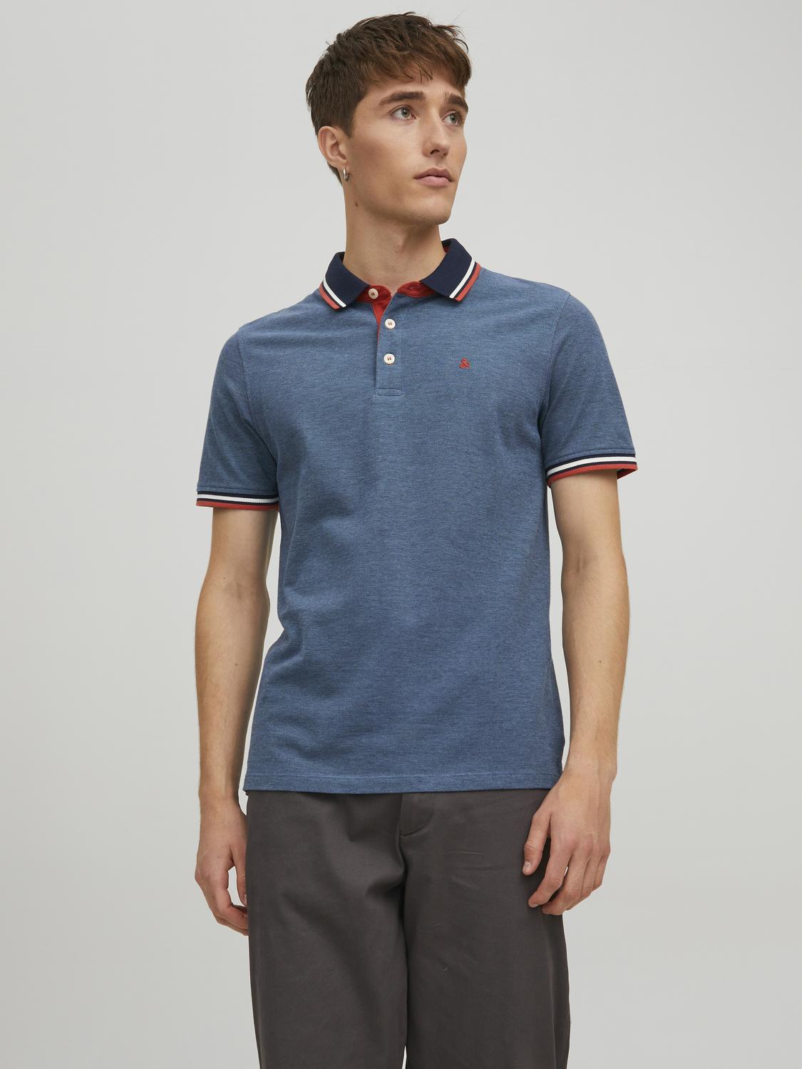 Polo Shirts - Jjepaulos Polo Ss 2Pk Mp Noos - - Hr Ravn