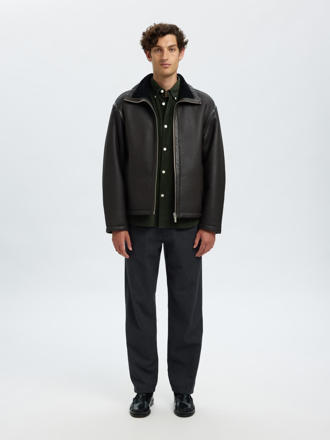 Shirts - Slmregcole Danni Cord Bd Ls Shirt Noos - - Hr Ravn