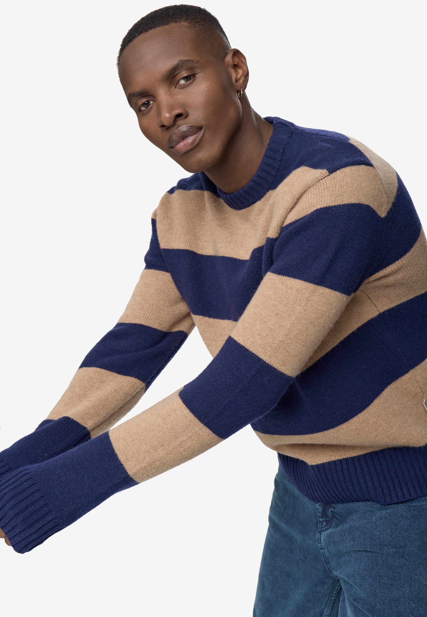 minimum male Daxan knit sweater 4133 Jumper 3922 Sky Captain