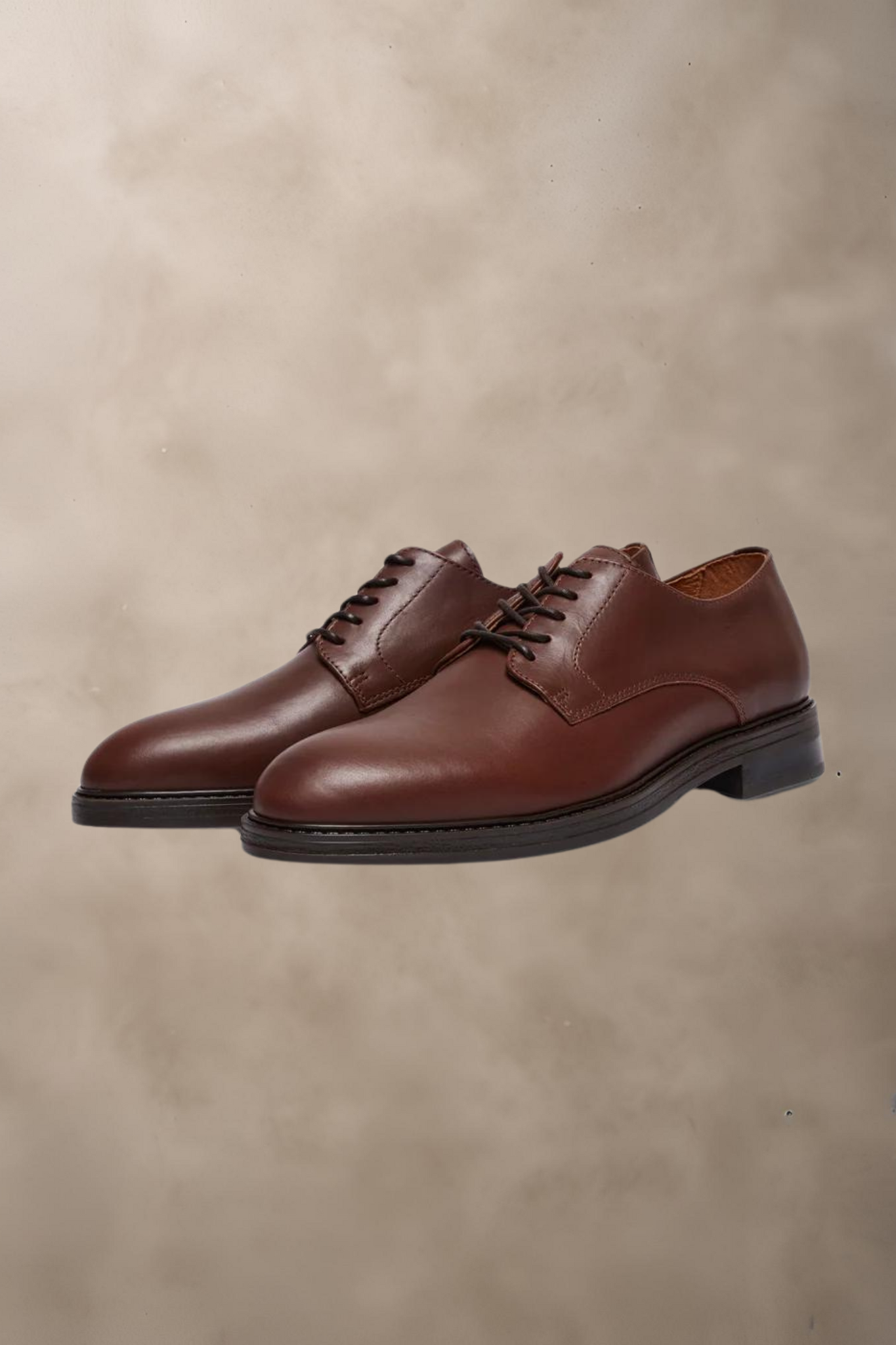 SKO - SLHBlake Leather Derby Shoe - - Hr Ravn