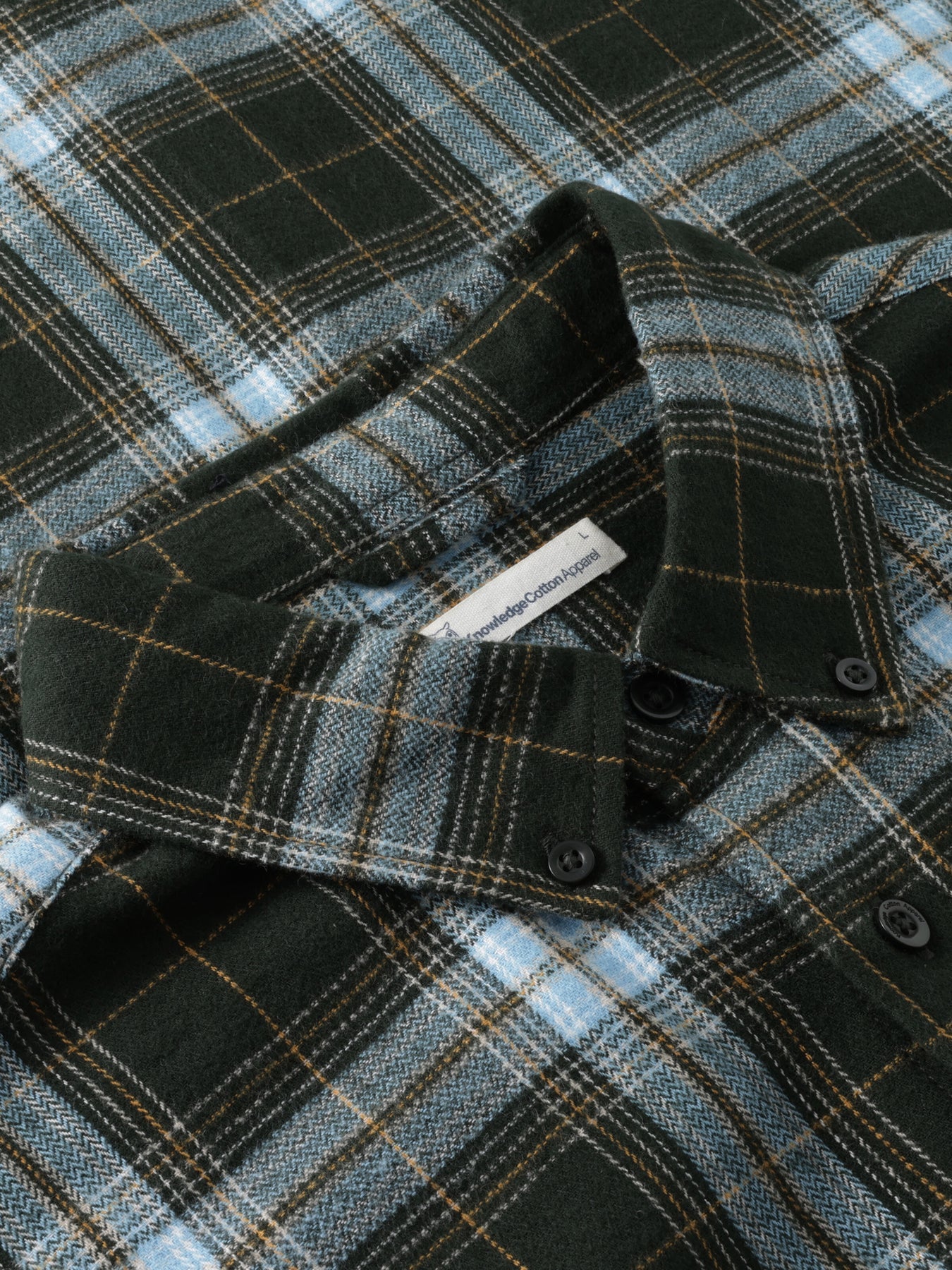 LANGE SKJORTER - Dune regular check flannel shirt - - Hr Ravn