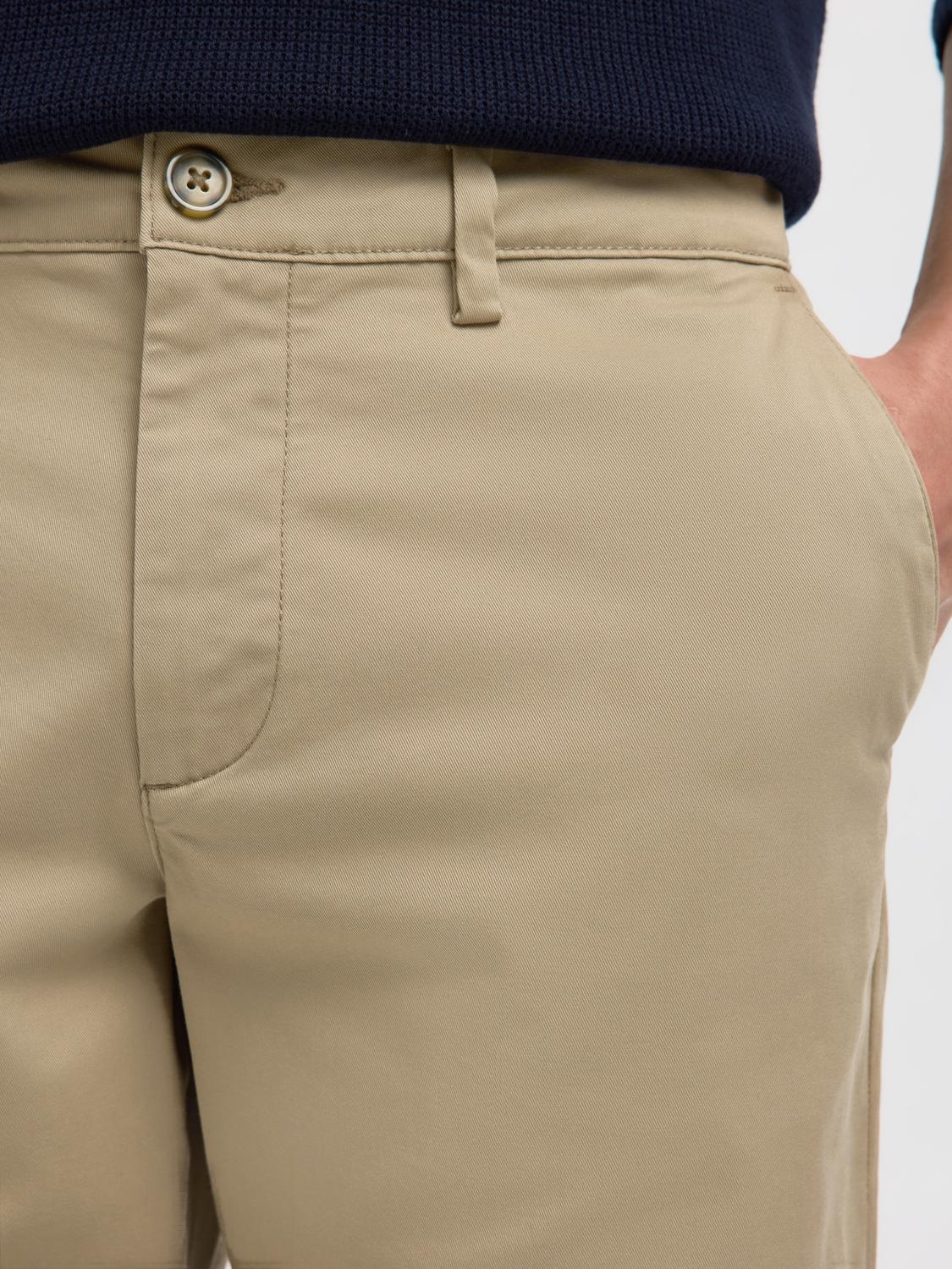 Trousers - Slh196-Straight New Miles Flex Pant Noos - - Hr Ravn