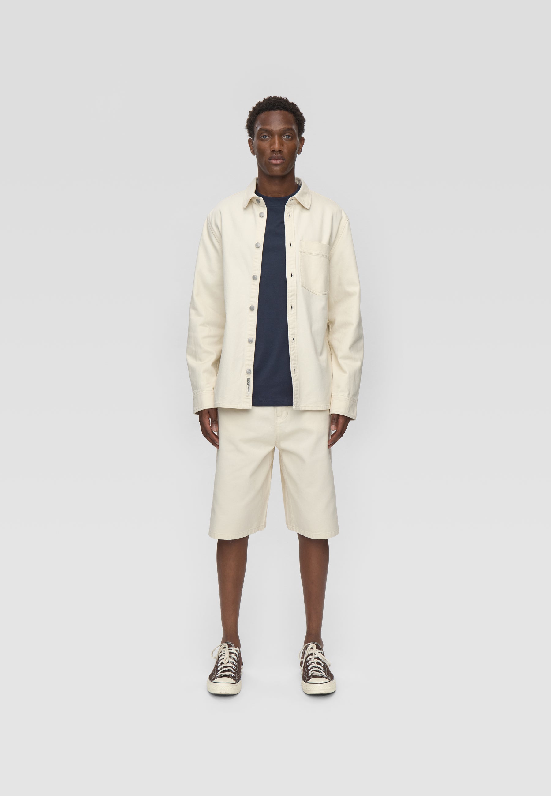 minimum male Dylan reg ls shirt 4579 Long Sleeved Shirt 0701 Whisper white