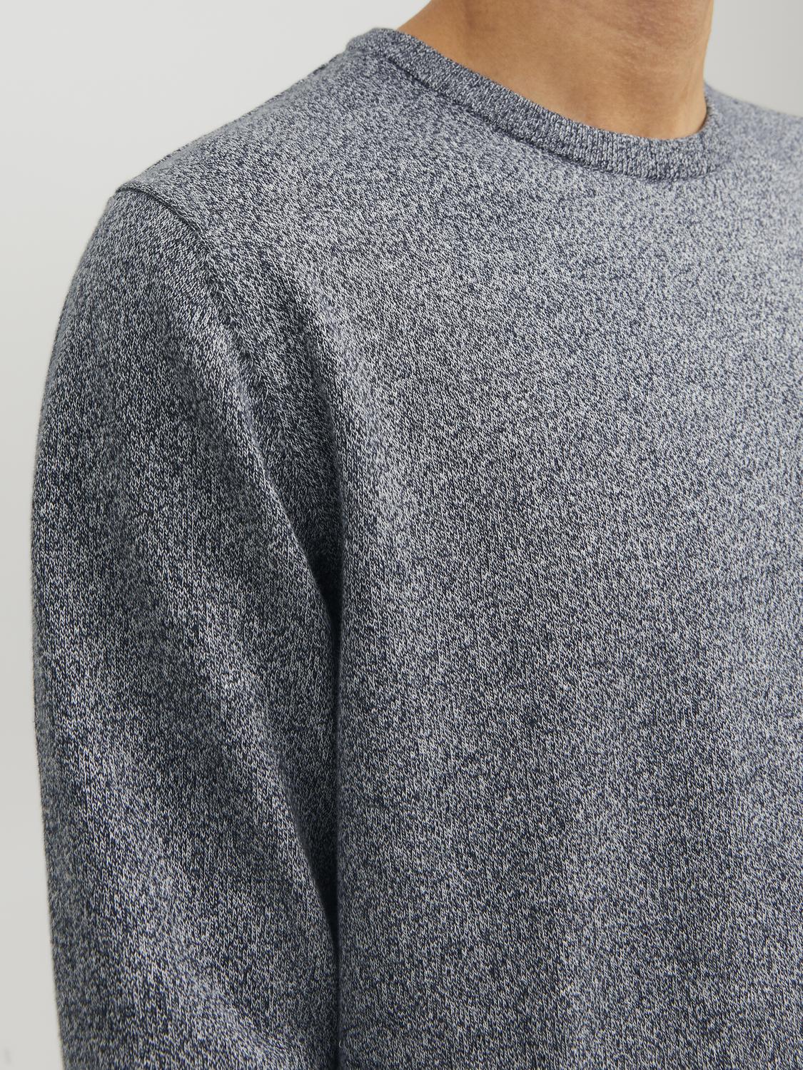 Pullovers - Jjebasic Knit Crew Neck Noos - - Hr Ravn