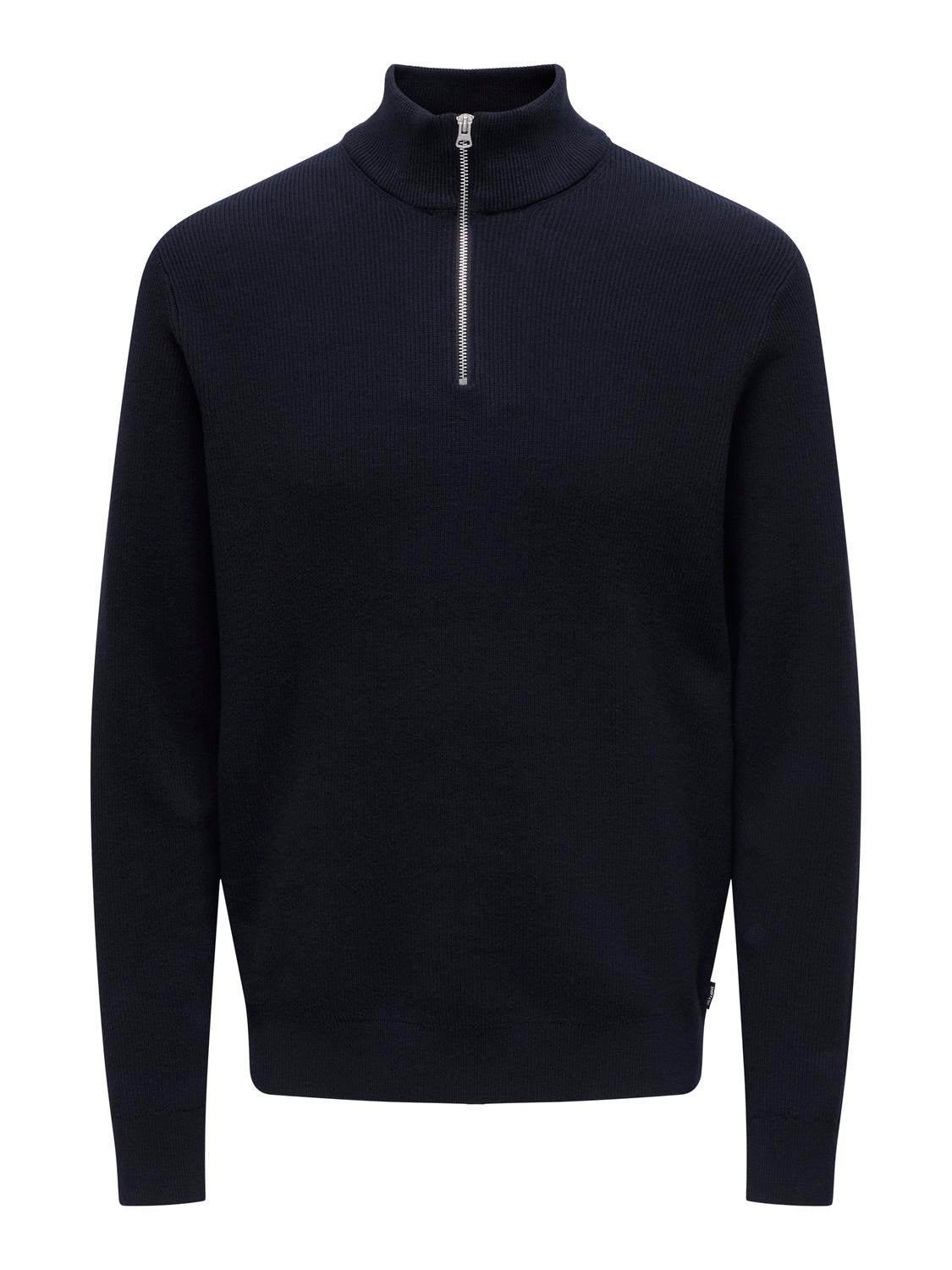 Onsphil Reg 12 Struc Half Zip Strikkegenser i flere størrelser