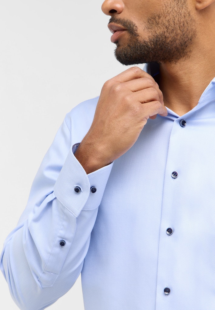 Ensfarvet Skjorte Modern Fit
