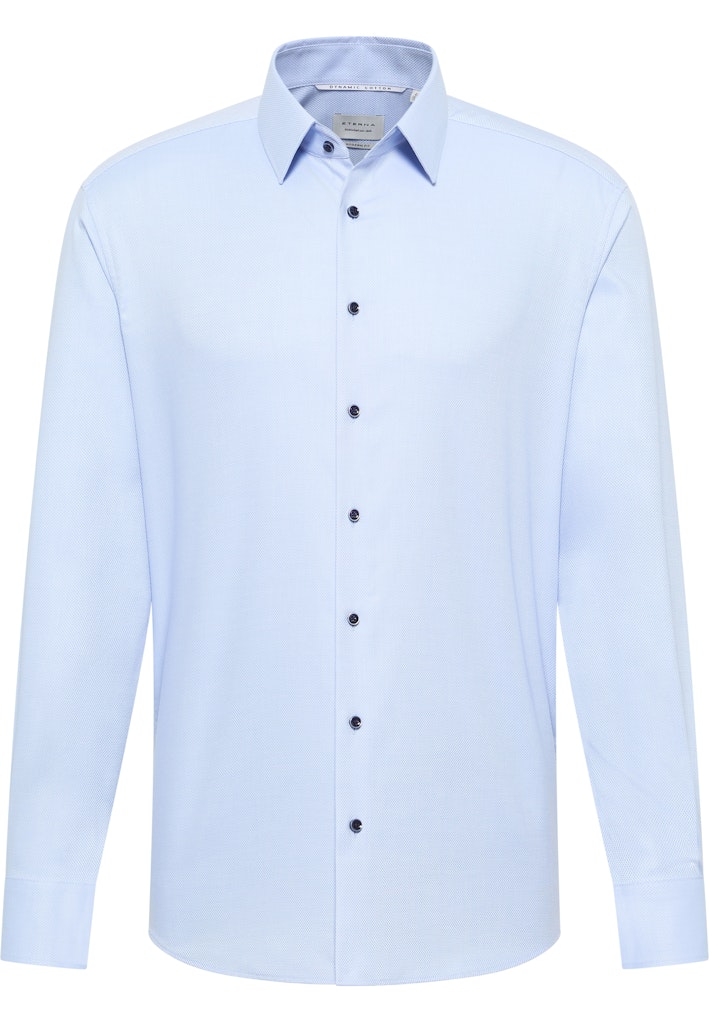 Ensfarvet Skjorte Modern Fit