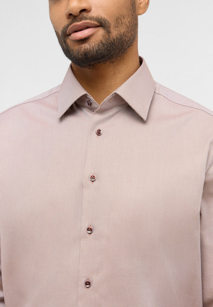 Ensfarvet Skjorte Modern Fit