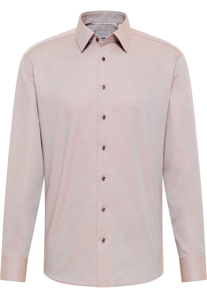 Ensfarvet Skjorte Modern Fit