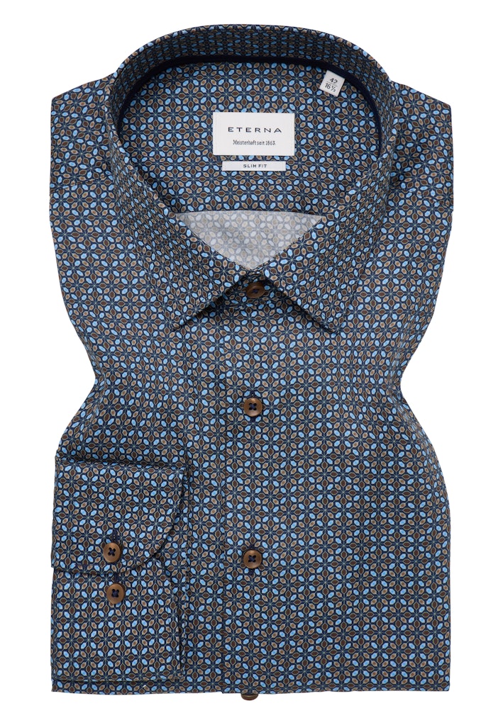 LANGE SKJORTER - Eterna Modern Fit Herre Skjorte - - Hr Ravn