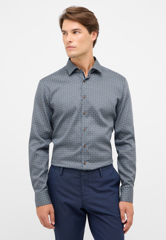 LANGE SKJORTER - Eterna Modern Fit Herre Skjorte - - Hr Ravn