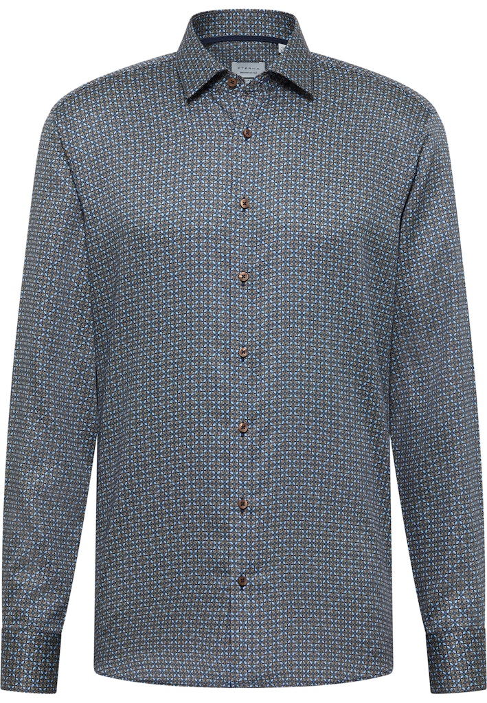 LANGE SKJORTER - Eterna Modern Fit Herre Skjorte - - Hr Ravn