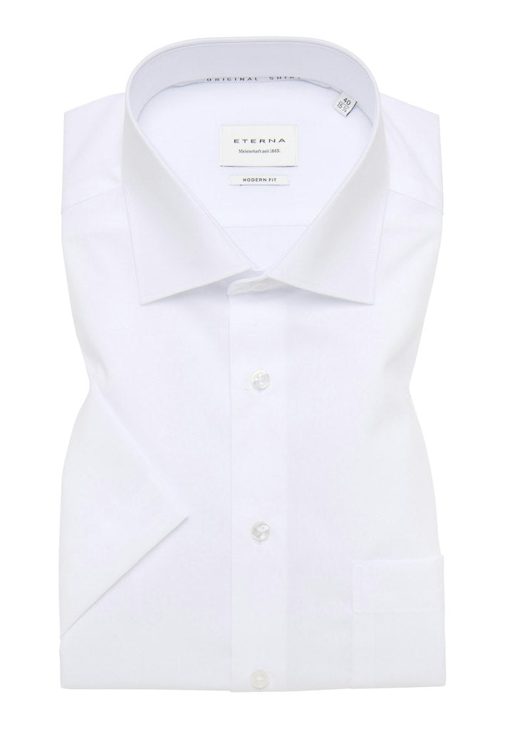 KORTE SKJORTER - Modern Fit SS Shirt - - Hr Ravn