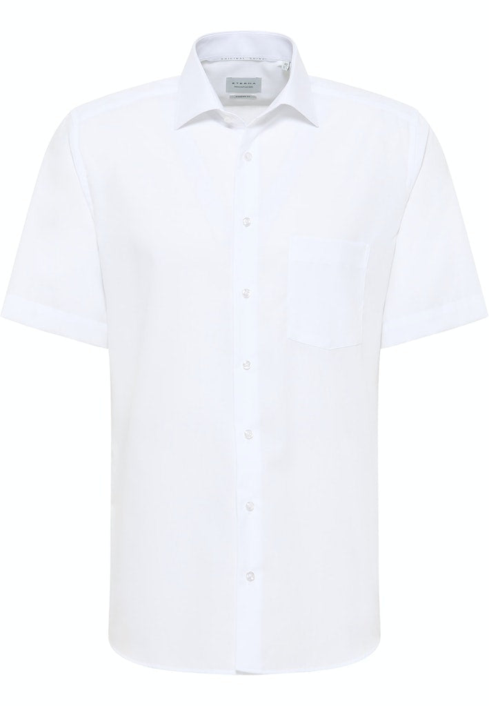KORTE SKJORTER - Modern Fit SS Shirt - - Hr Ravn
