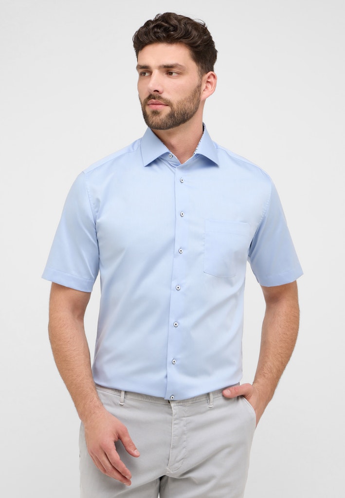 KORTE SKJORTER - TEXTURE MODERN FIT SS - - Hr Ravn