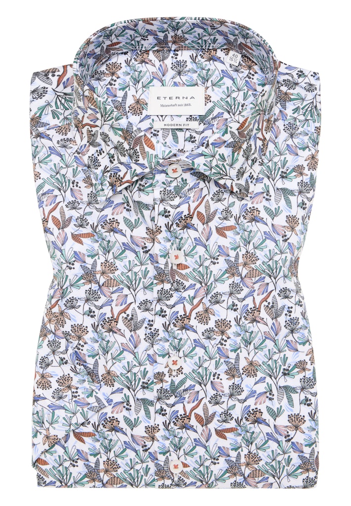 KORTE SKJORTER - Modern Fit SS Shirt - - Hr Ravn