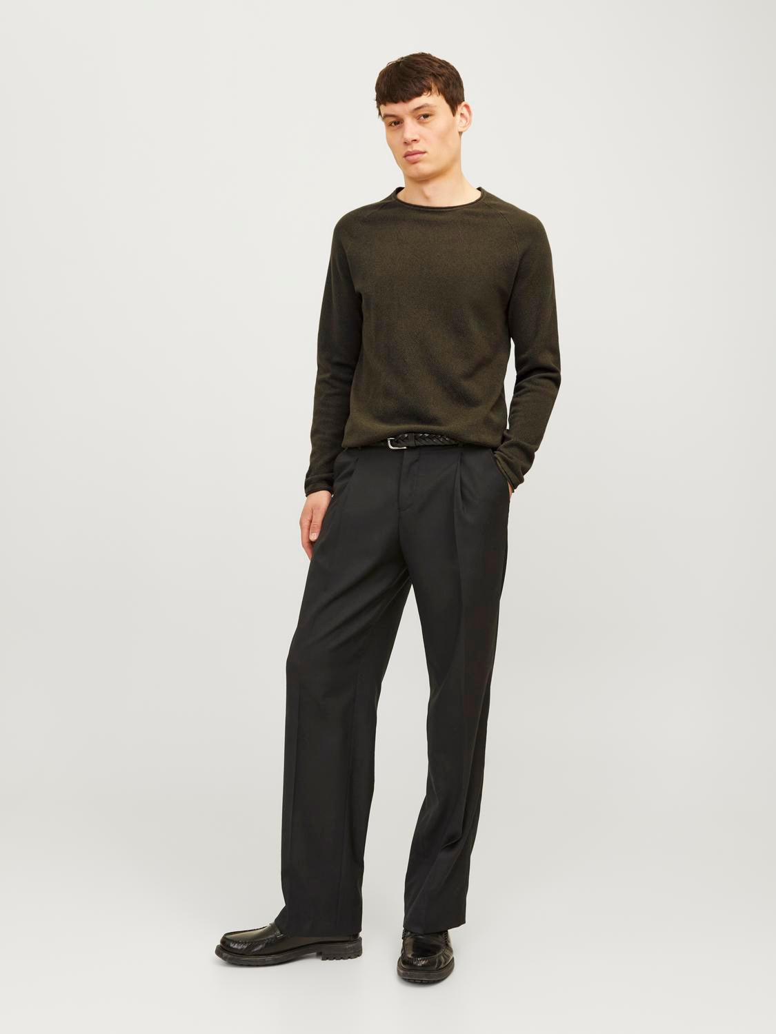 Pullovers - Jjehill Knit Crew Neck Noos - - Hr Ravn