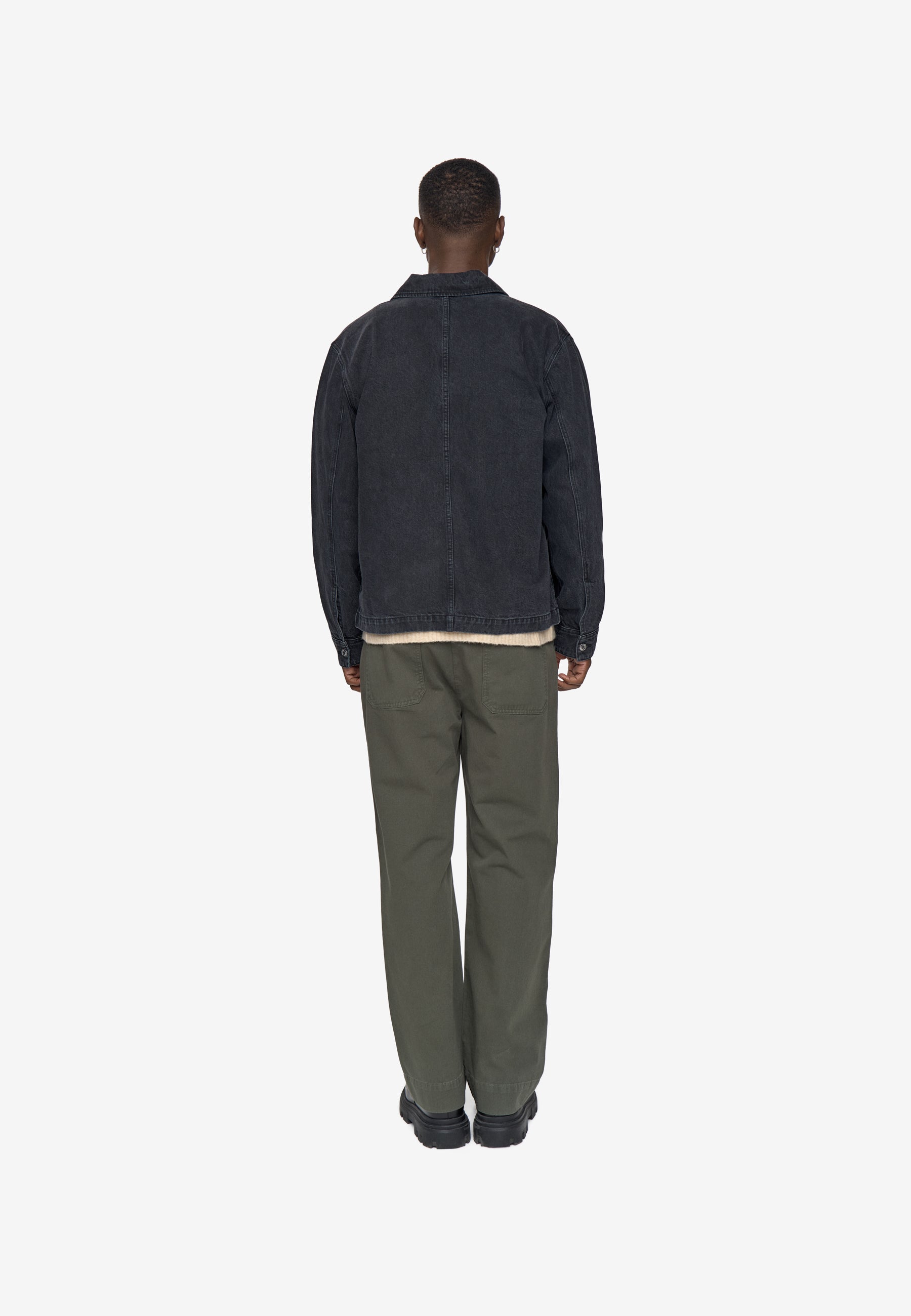 minimum male Everest 3813 Denim Jacket 0510 Castor Gray