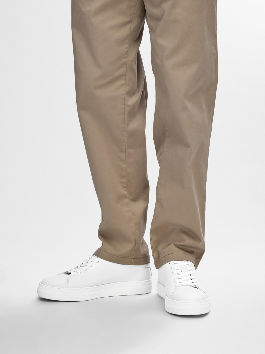 Sneakers - Slhdavid Chunky Leather Sneaker Noos - - Hr Ravn