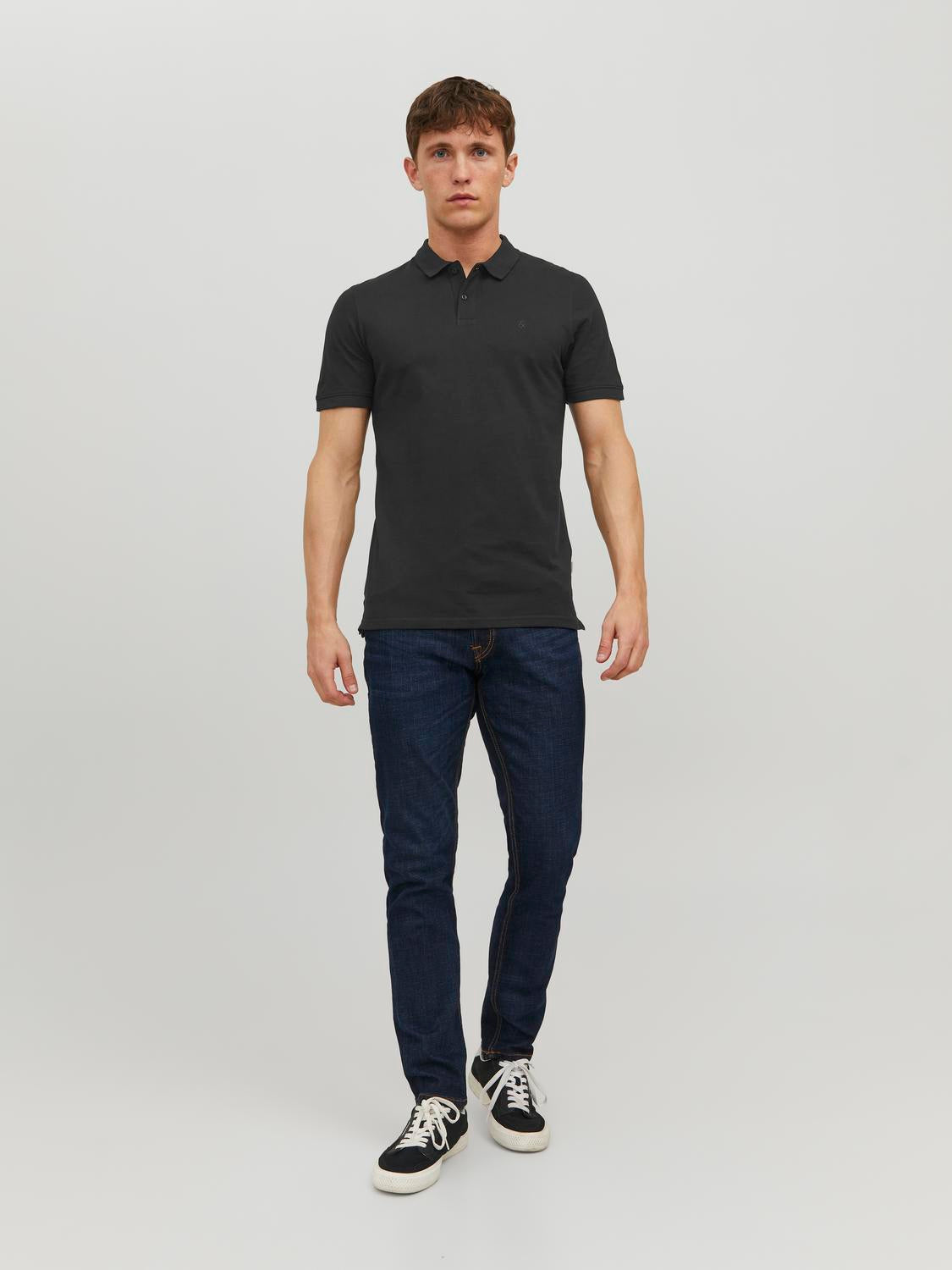 Polo Shirts - Jjebasic Polo Ss Noos - - Hr Ravn