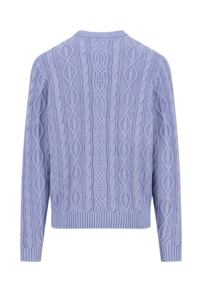 Fynch Hatton O-Neck Cable Knit