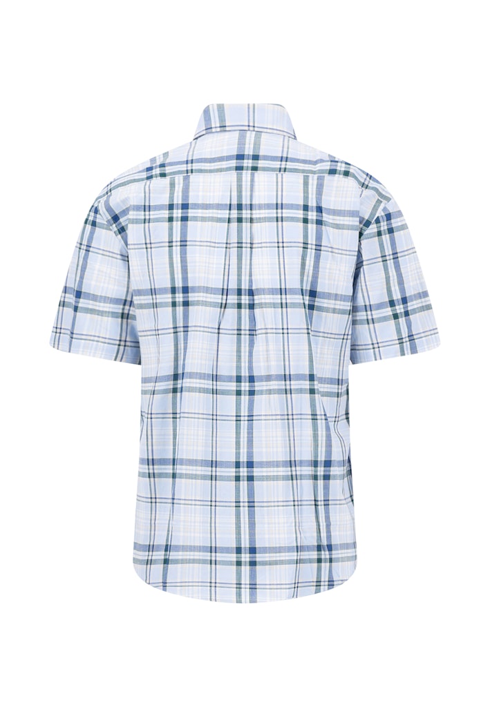 Fynch Hatton Slub Check SS Shirt