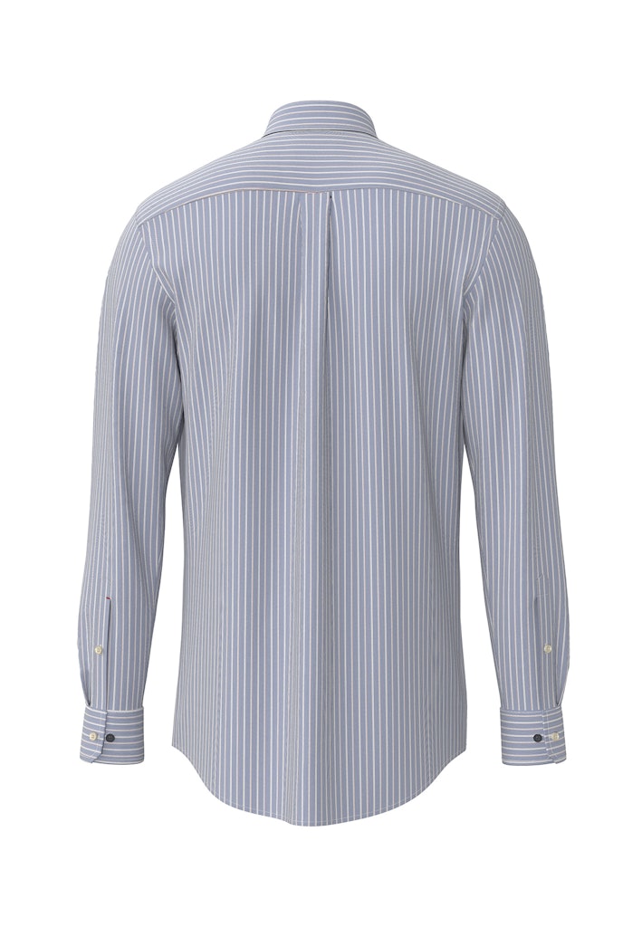 Fynch Hatton Washed Oxford Stripe Shirt
