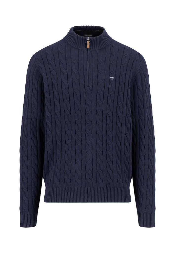 STRIK - Fynch Hatton Zip Troyer Cable - - Hr Ravn