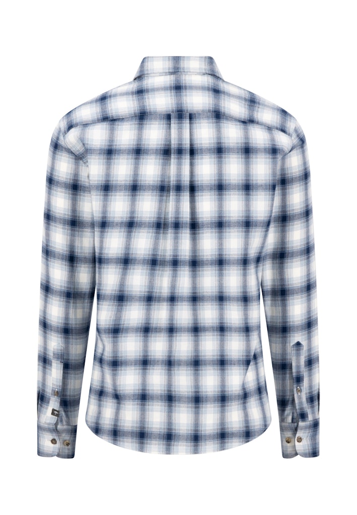 Fynch Hatton Shadow Check LS Shirt