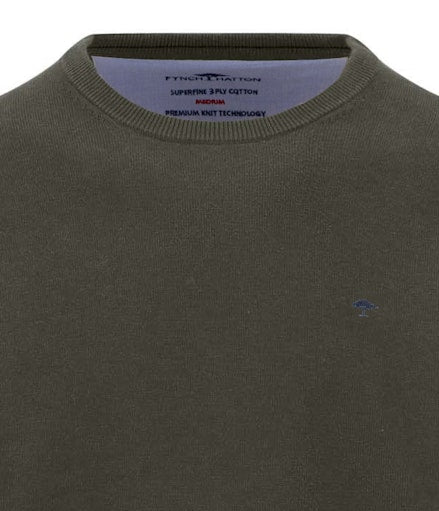 Fynch Hatton Superfine O-Neck Knit