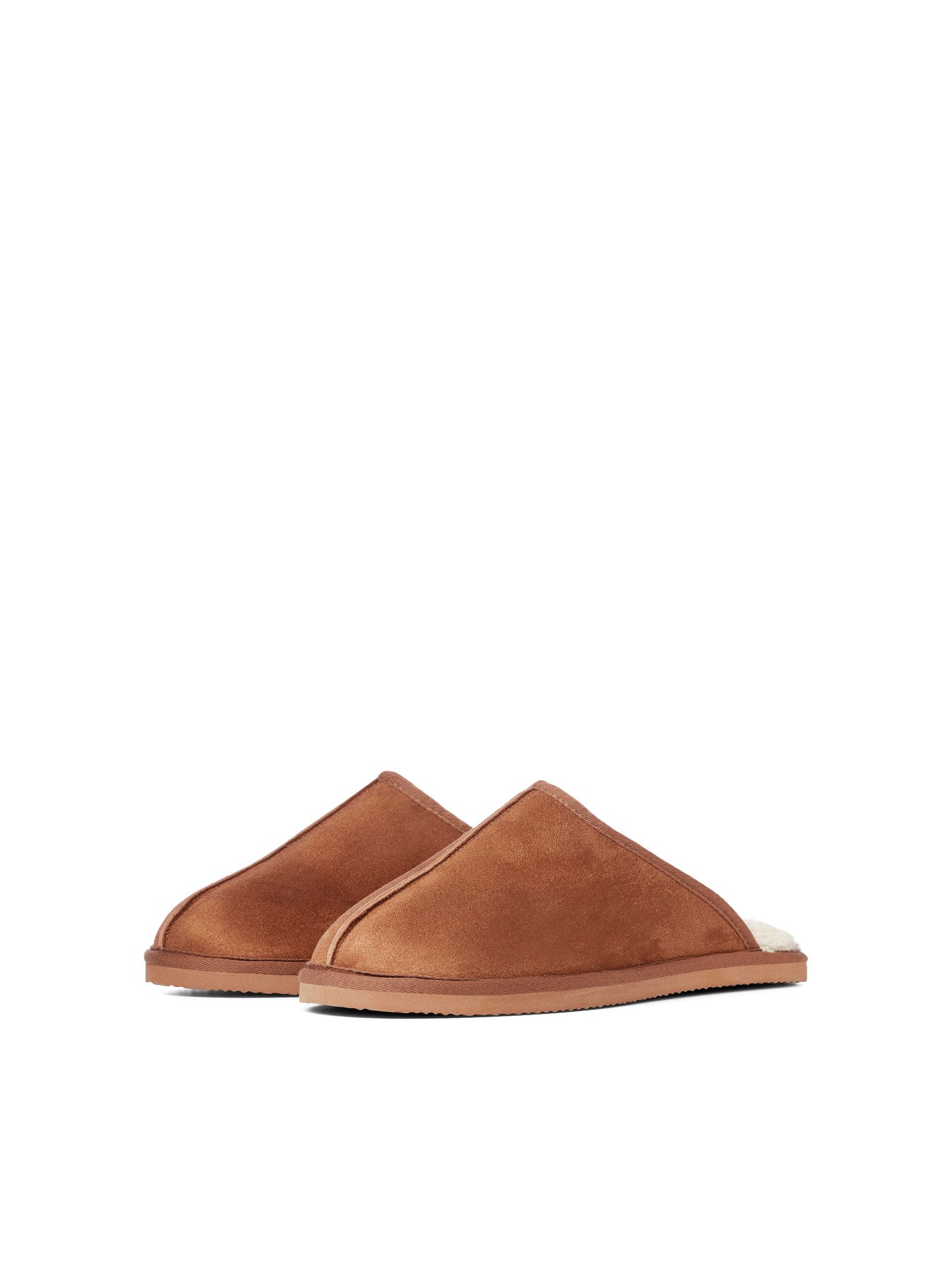 SANDALER - JFWDUDELY MICROFIBER SLIPPER ALMOND LN - - Hr Ravn
