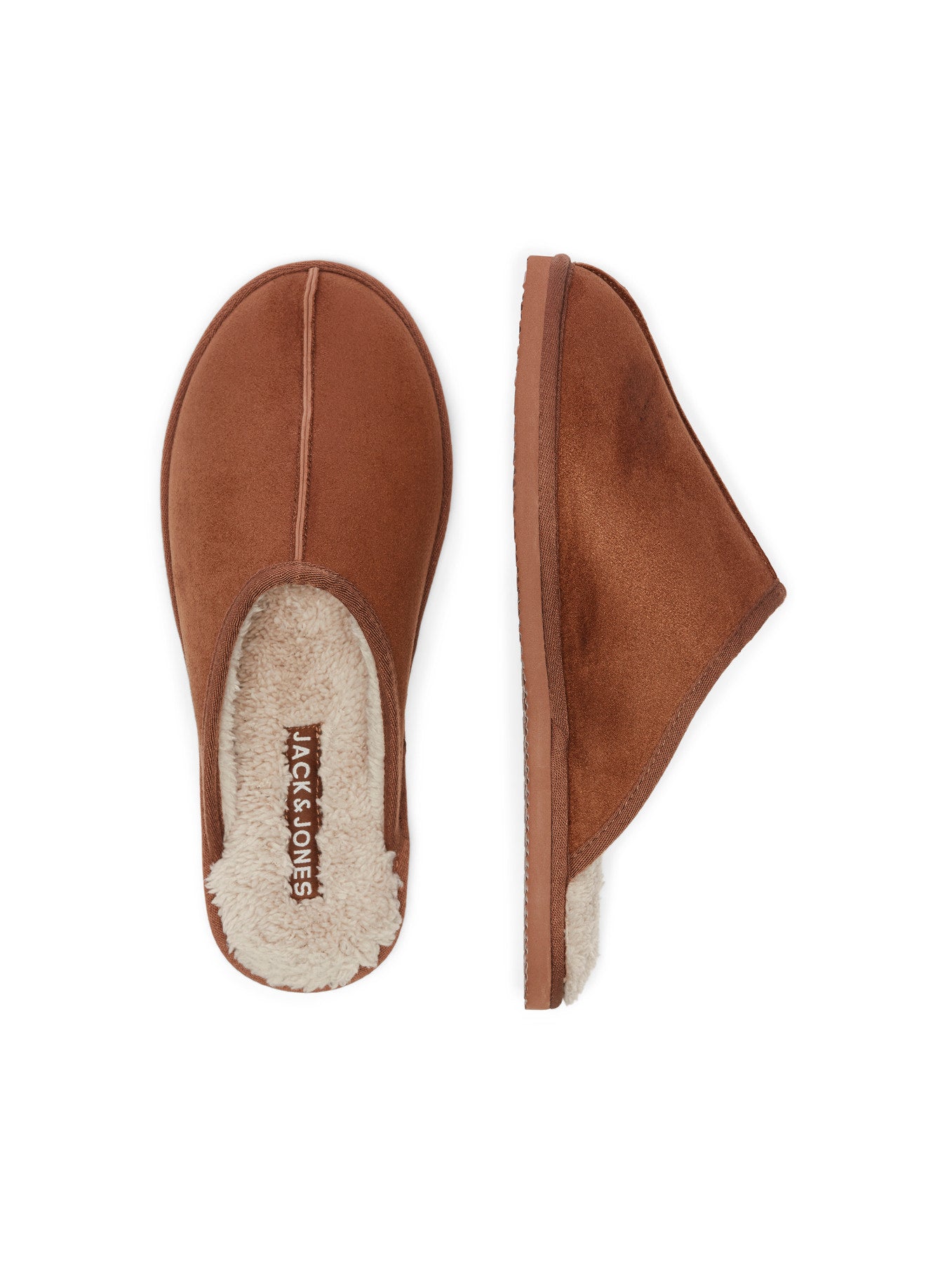 SANDALER - JFWDUDELY MICROFIBER SLIPPER ALMOND LN - - Hr Ravn
