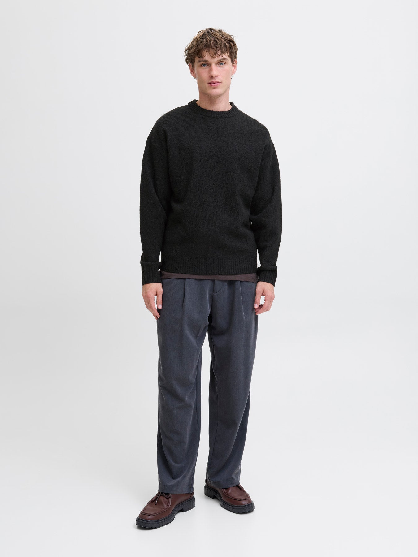 STRIK - JJESOHO OLLIE KNIT CREW NECK SN - - Hr Ravn
