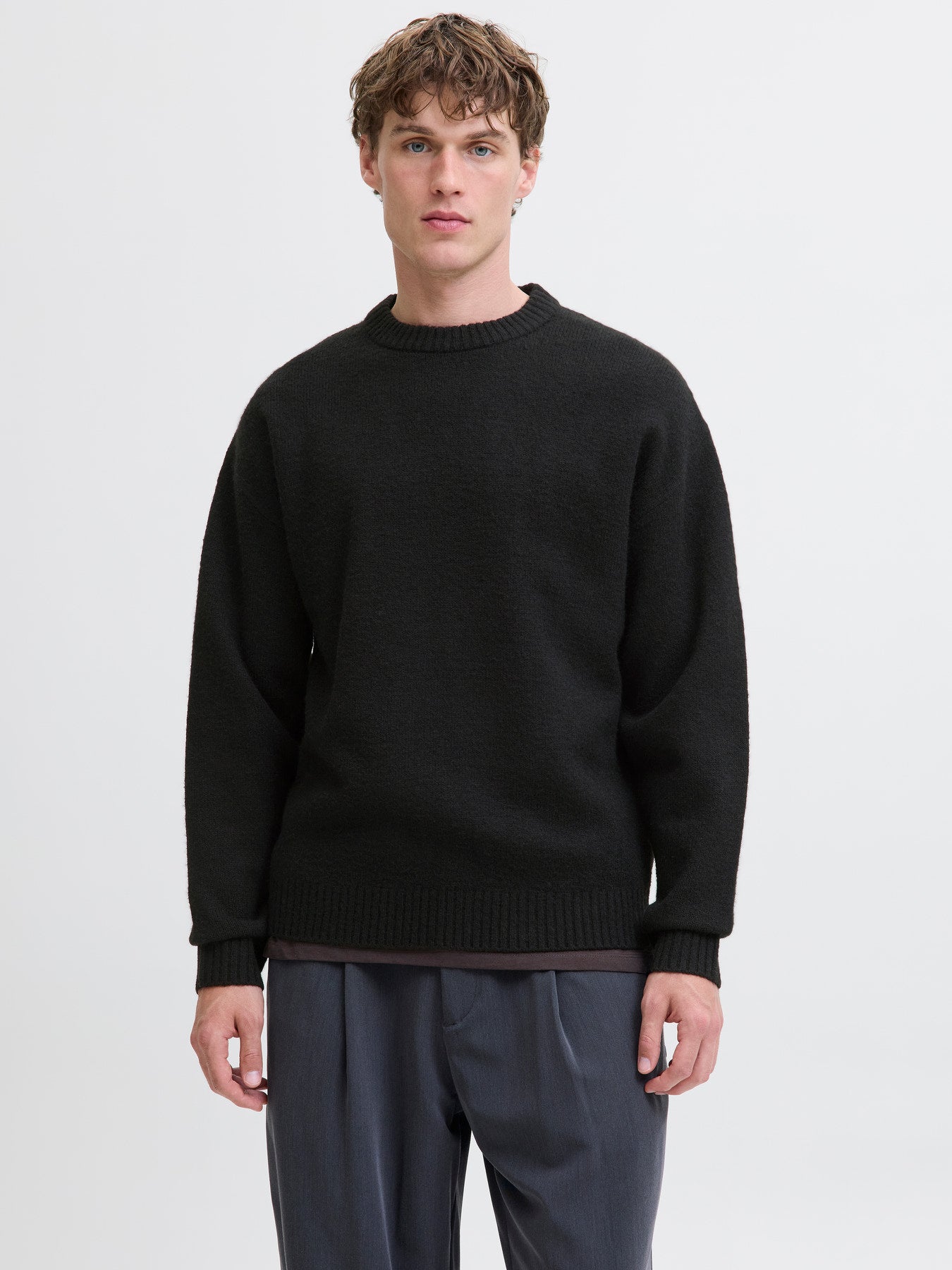 STRIK - JJESOHO OLLIE KNIT CREW NECK SN - - Hr Ravn