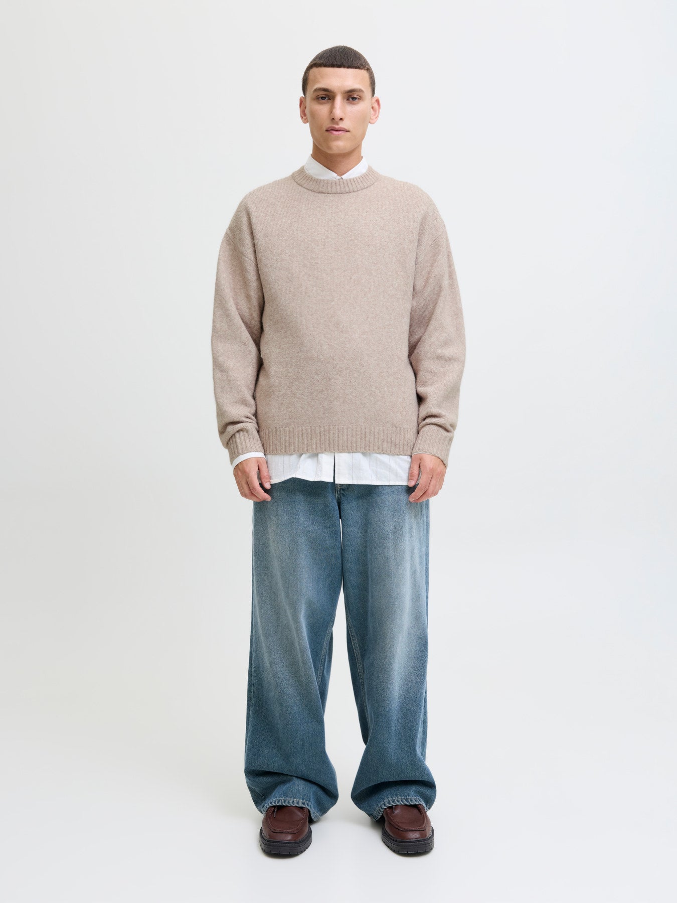 STRIK - JJESOHO OLLIE KNIT CREW NECK SN - - Hr Ravn